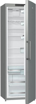 Gorenje Frigorífico, 368 L, aço inoxidável, 185 cm de altura, sistema IonAir para reduzir substâncias alergénicas, 76 kWh