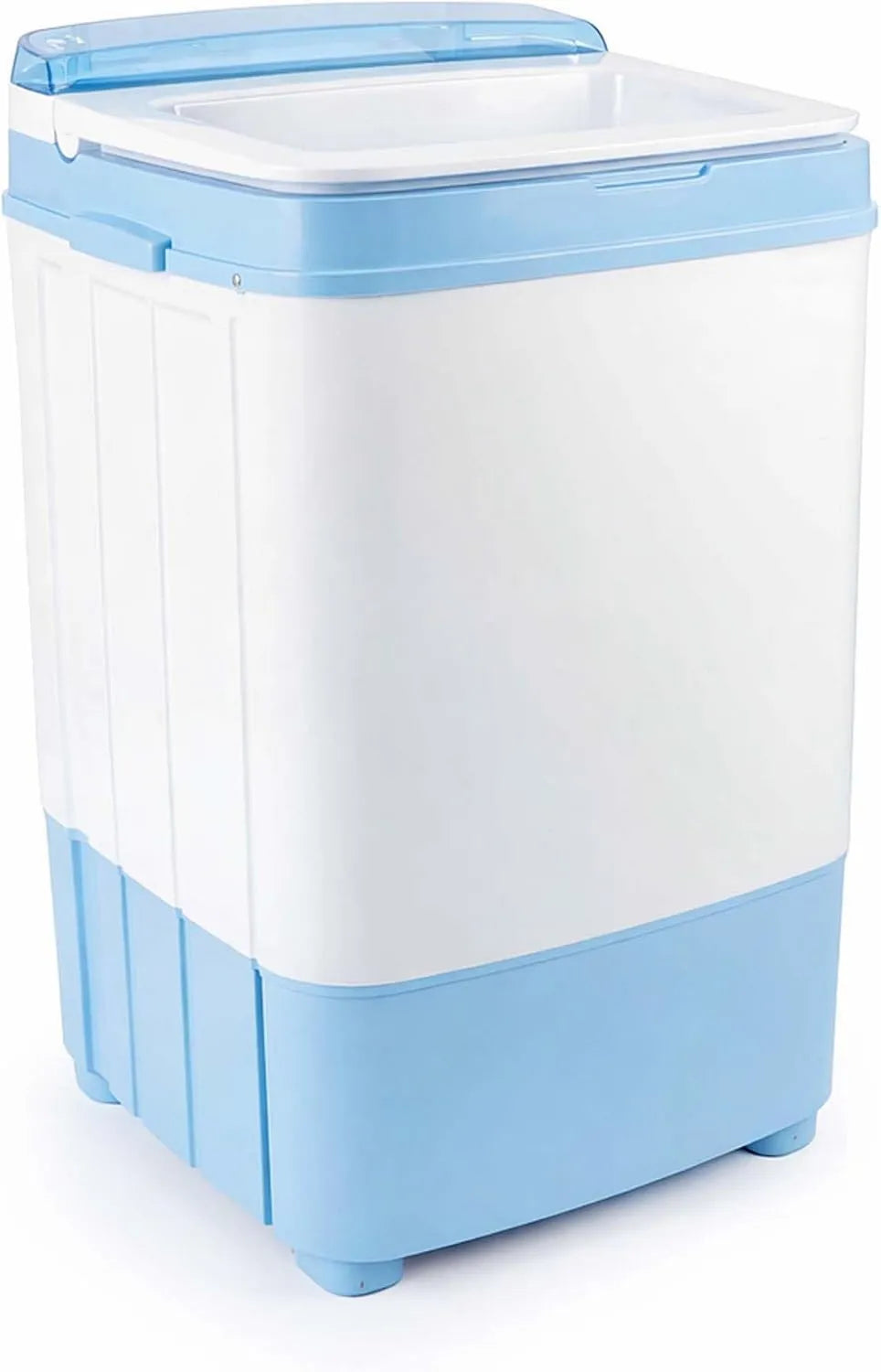 WilTec Máquina de lavar roupa, 37 x 38 x 66 cm, 280 W, 0 kg, temporizador, camping, máquina de lavar roupa de viagem com temporizador
