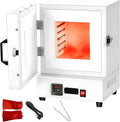 Generic Forno elétrico, 2000 W, 2 zonas de temperatura, temperatura máxima 1150 °C forno de precisão, fundição de metal, forno digital para fabricação