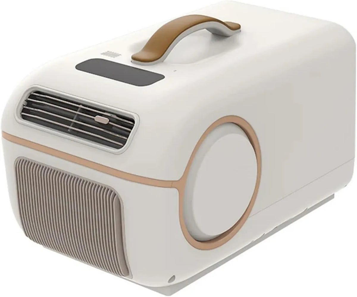 MOOILKO Ar condicionado V, 24, 12 V, portátil, 48v, ar condicionado de energia solar portátil Split AC 12 V/24 V Ventilação térmica dissipação