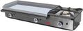 MBH - MAQUINARIA BAR HOSTELERÍA Produto Plancha de gás industrial 800 x 400 mm cromado duro com lareira de hotel Fry Top para bar profissional e cozinha restaurante
