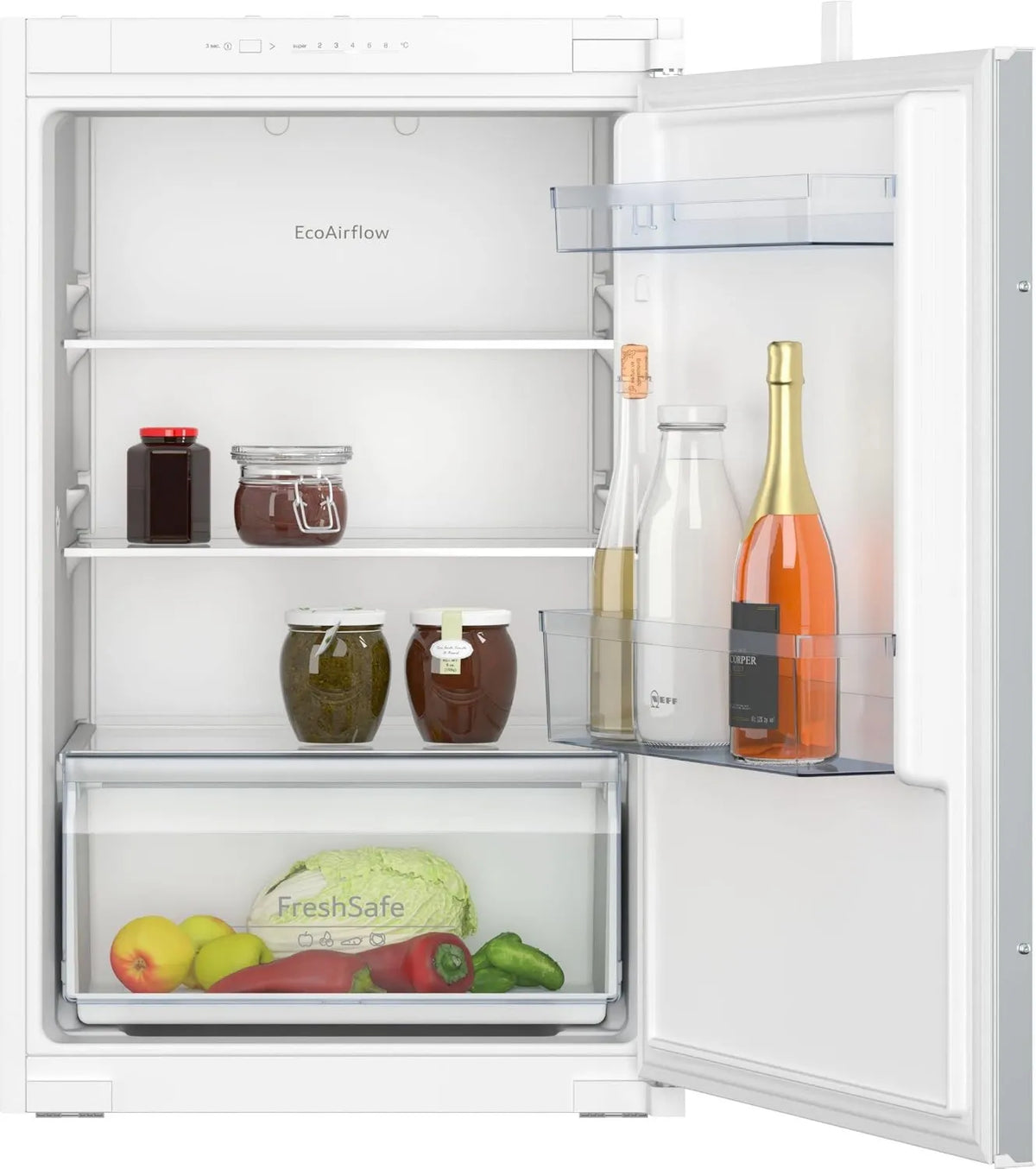 Neff KI1211SE0 Frigorífico, 136 L, 88 x 56 cm, 35 dB, encastrado, iluminação LED