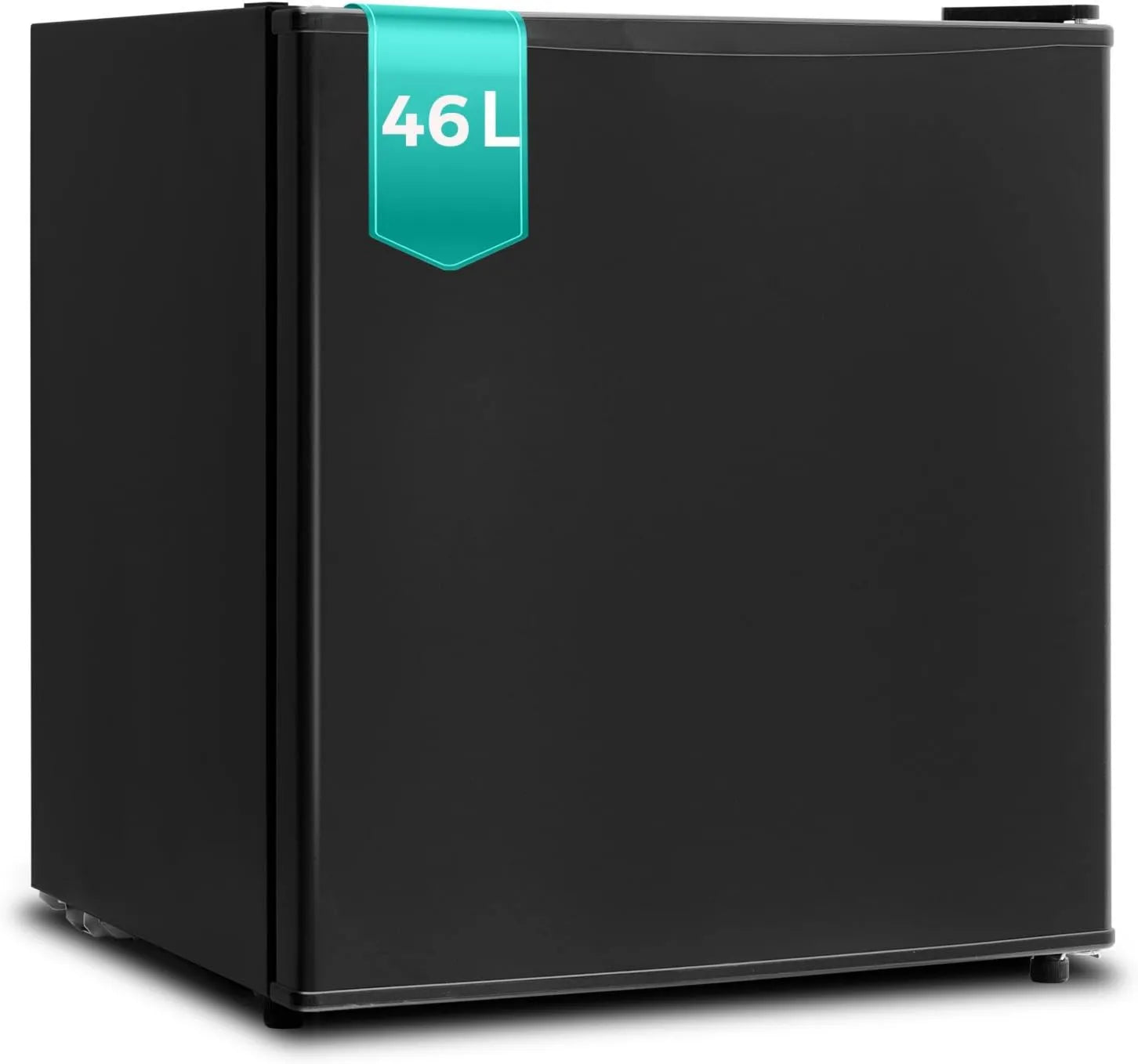 Frigorífico, 46 L, termostato, preto, SMETA Petit Fridge 46L, Mini Frigorífico, Quarto, Escritório, Hotel, Estúdio
