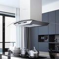 Cervaline exaustor kg-50662, 90 cm, 756 m3/h, capa de cozinha, toque, ecrã LCD, 22 kg-50662, Casa & Jardim, Artes de Mesa & Artes culinárias