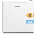 Congelador, 43 L, branco, Comfee' 43L, frigorífico Mini quarto, com caixa de refrigeração, regulação de temperatura, arrefecimento rápido, Frigorífico pequeno