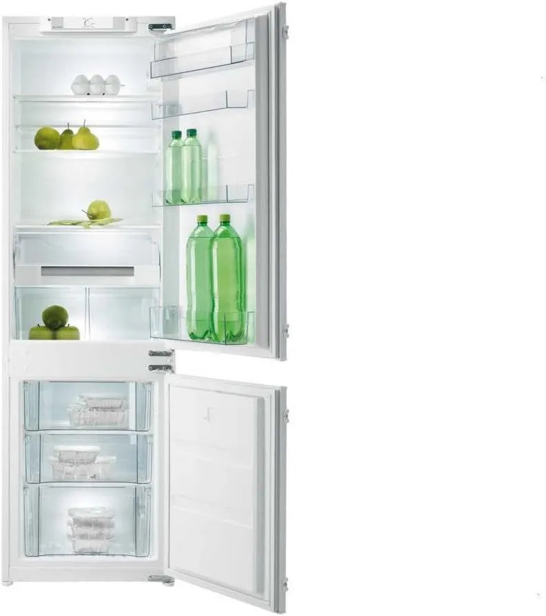 Gorenje Congelador, 202 L, encastrado, No Frost, armário congelador, branco, 5 cm, parte do congelador: 60 l, Gorenje NRKI 4182 GW, Altura 177