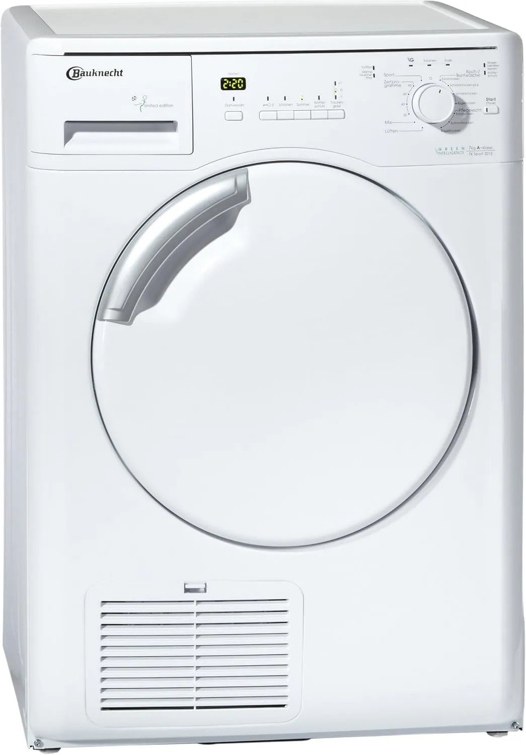 Secador Bauknecht, 7 kg, Secador de Bombas de Calor Bauknecht TK Sport 2012