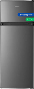 Congelador GE217DPSL, 217 L, Classe E de energia, armário congelador, prata, GEDTECH Frigorífico de alta frigorífico - GE217DPSL prateado - capacidade