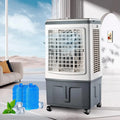 Generic 4-em-1, 30 L, industrial, umidificador com 2 pacotes de gelo, climatizador 30 L 4-em-1 Grande ar condicionado Móvel Mecânico