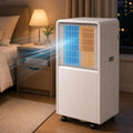 Generic Ar condicionado, portátil, temporizador, acessórios de escape incluídos, unidade Ac com compressor 4 Em 1, 24 horas timer, 4 modos, comando à distância